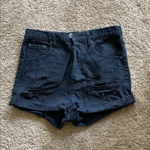 Tobi high waisted Jean shorts